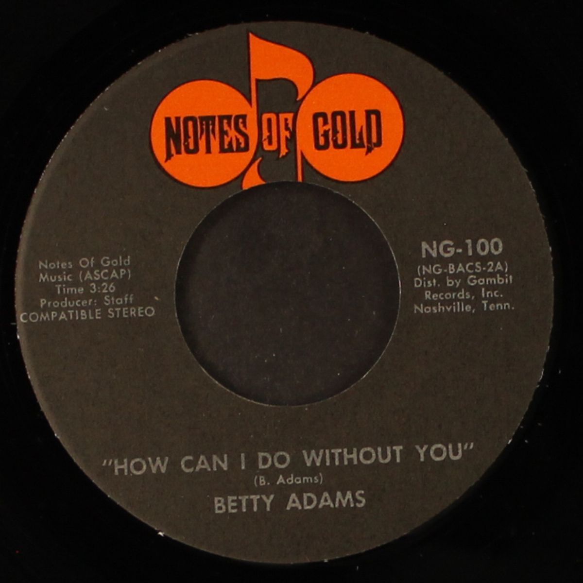 how can i do without you / see me through by BETTY ADAMS
