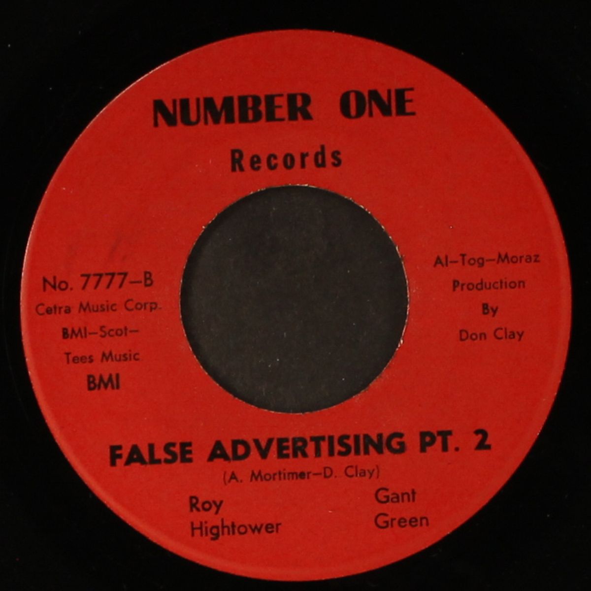 false advertising / part 2 by ROY HIGHTOWER & GANT GREEN
