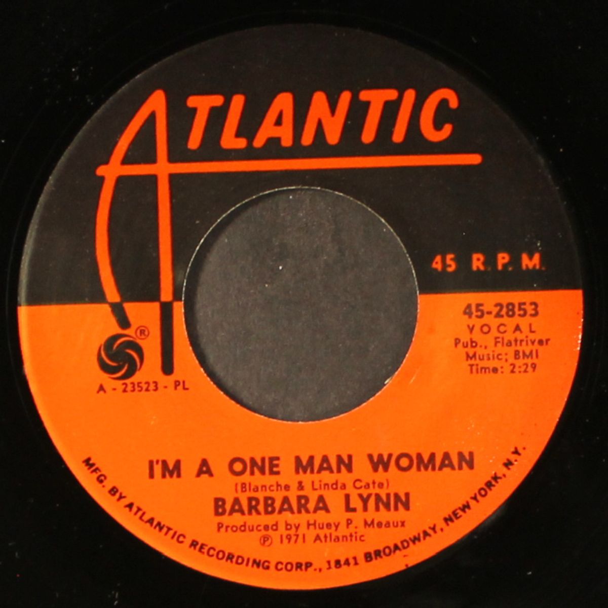 i'm a one man woman / nice & easy by BARBARA LYNN