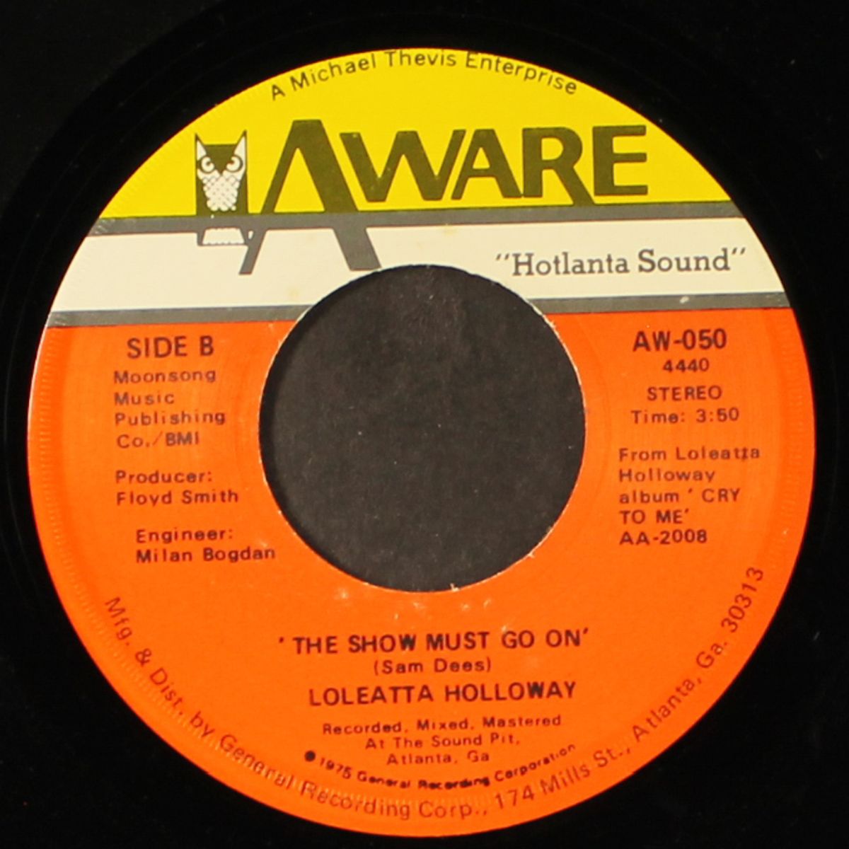 i know where you're coming from / the show must go on by LOLEATTA HOLLOWAY