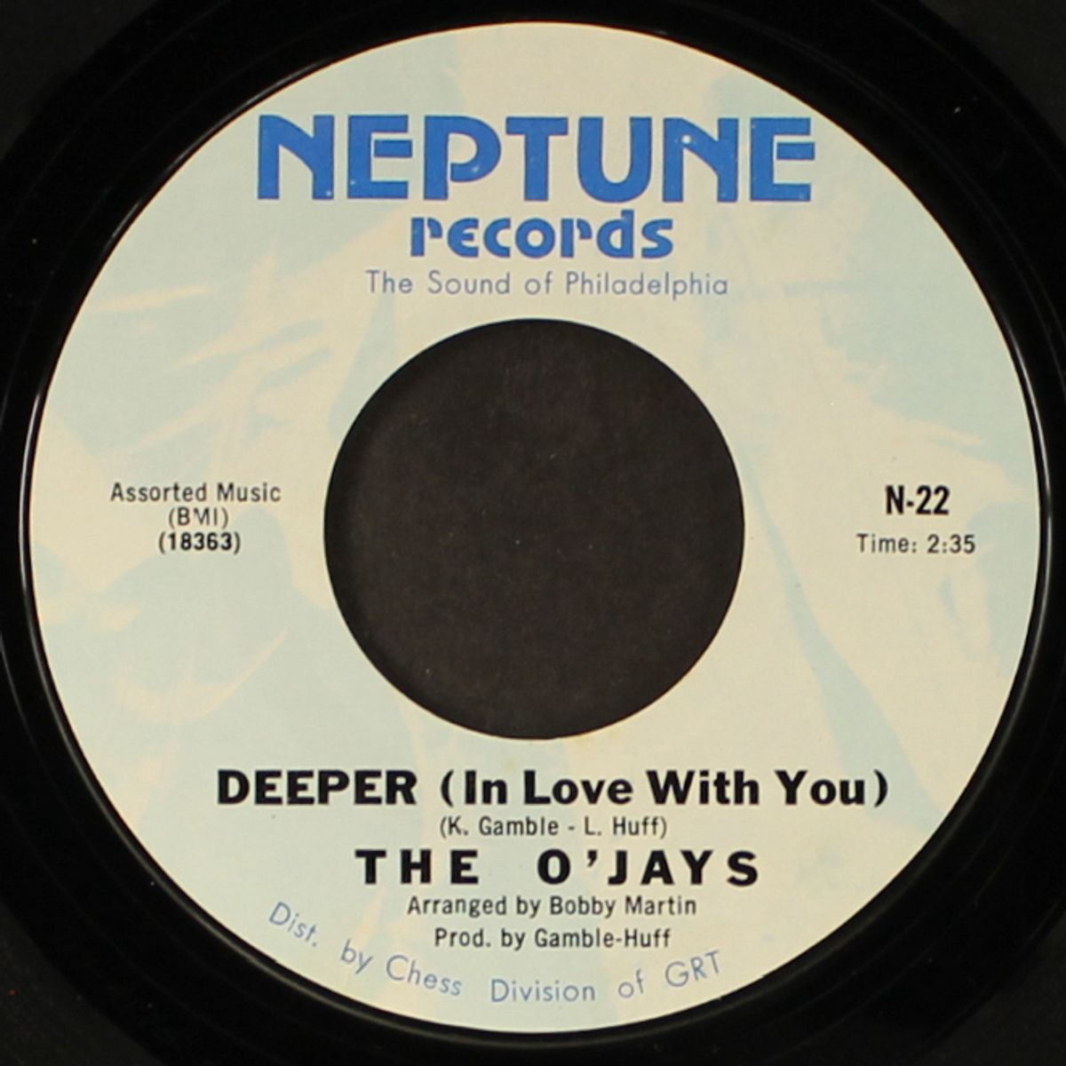 deeper (in love with you) / i've got the groove by O'JAYS