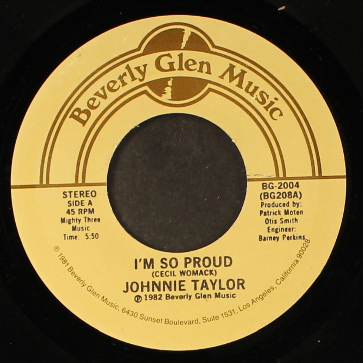 i'm so proud / i need a freak by JOHNNIE TAYLOR