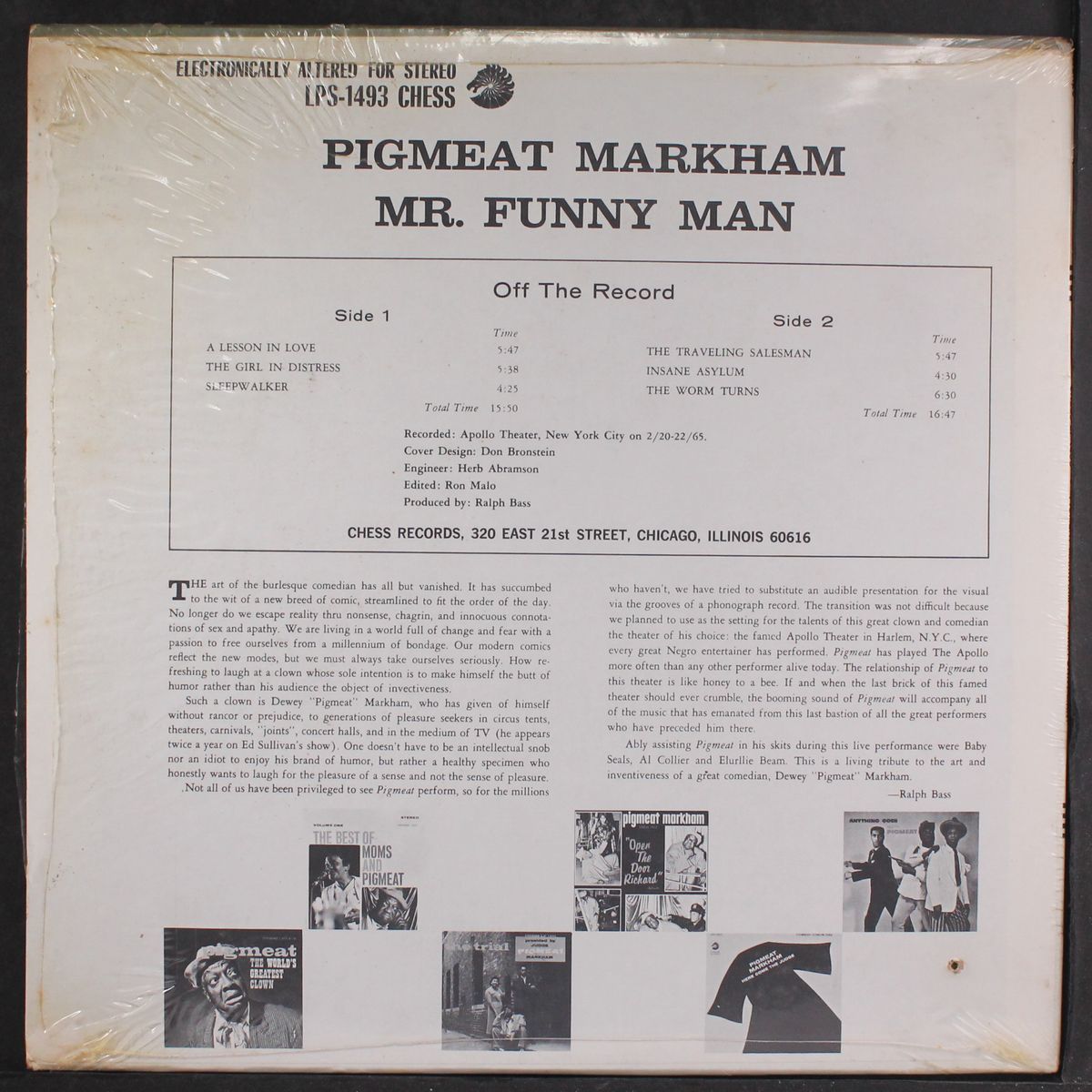 mr funny man! by PIGMEAT MARKHAM