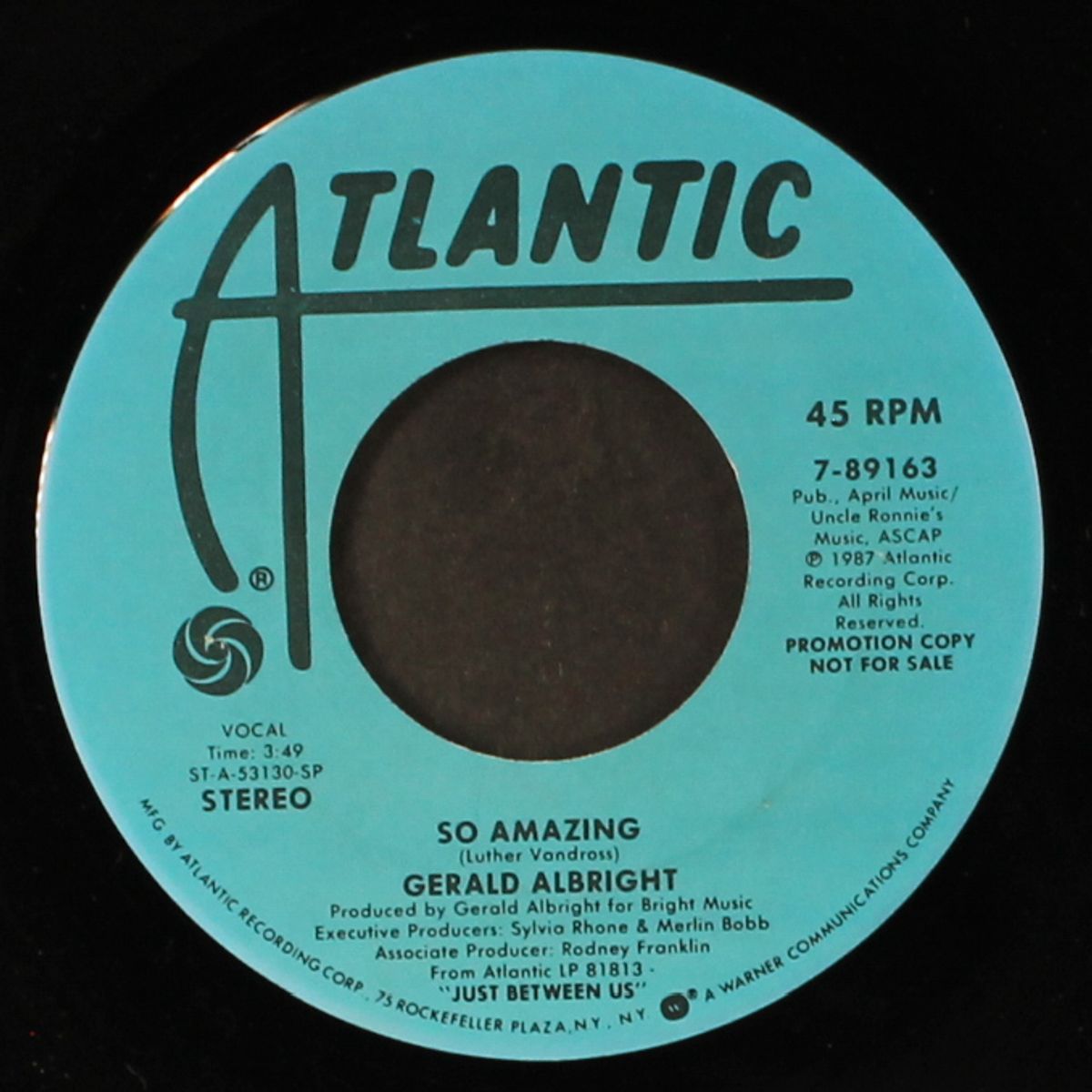 so amazing / same by GERALD ALBRIGHT