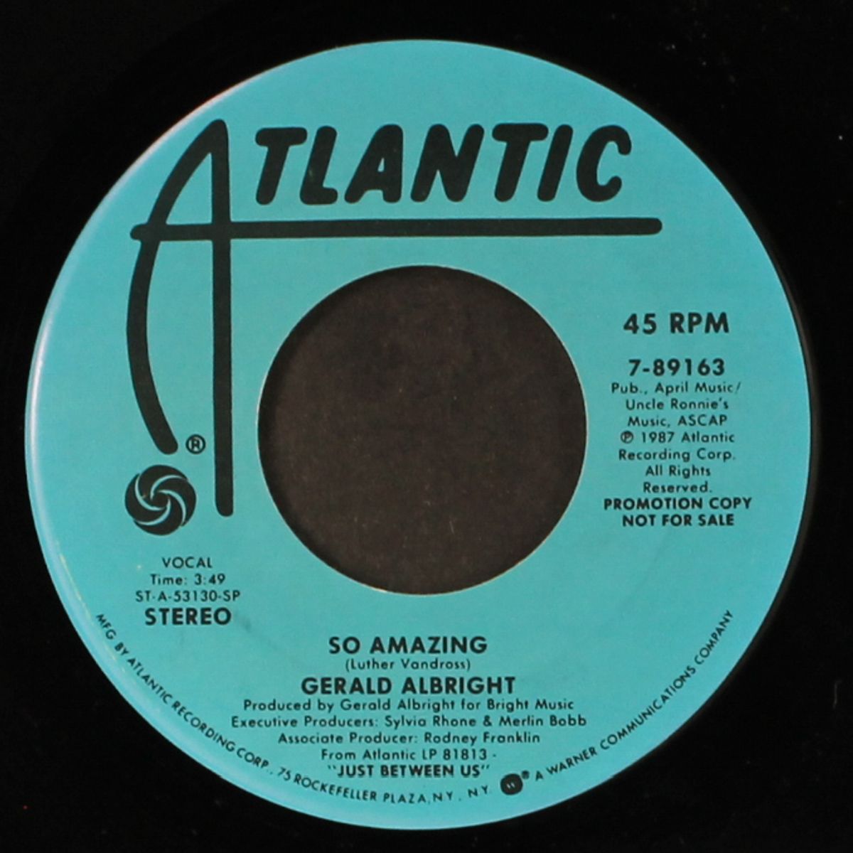 so amazing / same by GERALD ALBRIGHT