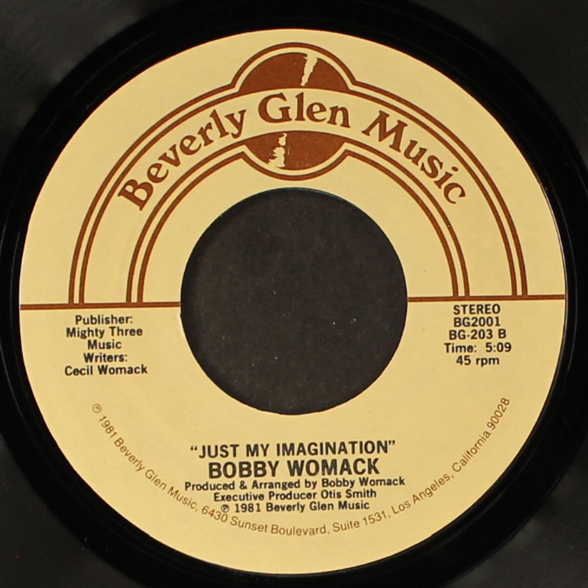 where do we go from here / just my imagination by BOBBY WOMACK