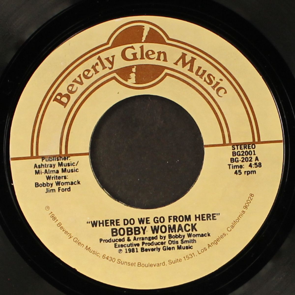 where do we go from here / just my imagination by BOBBY WOMACK