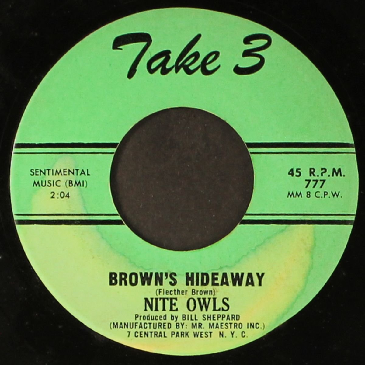 hip monkey / brown's hideaway by NITE OWLS