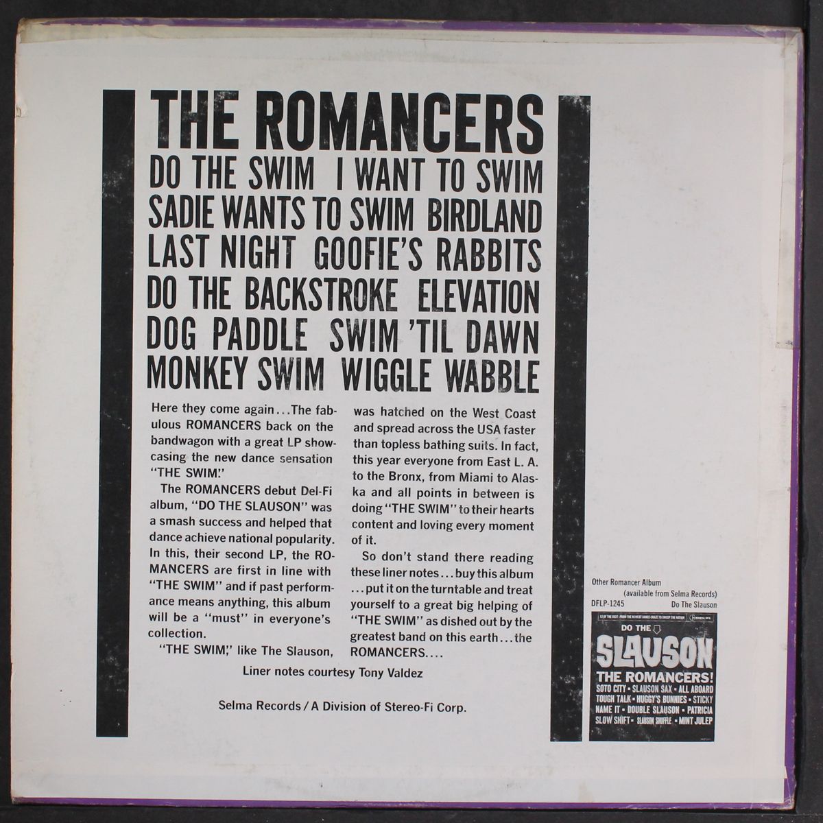 let's do the swim by ROMANCERS