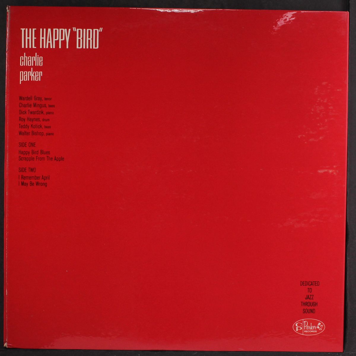 the happy bird by CHARLIE PARKER