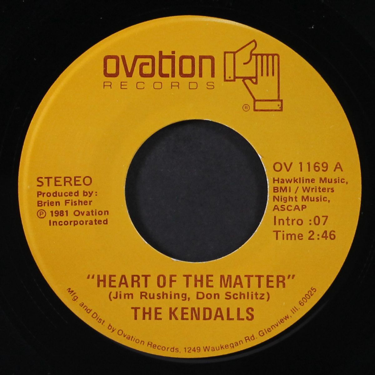 heart of the matter / mandolin man by KENDALLS