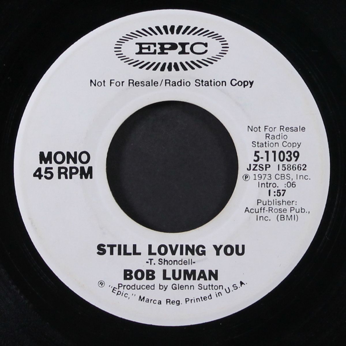 still loving you / mono by BOB LUMAN