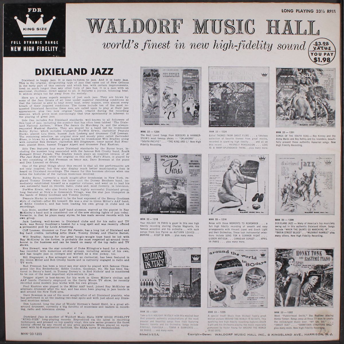 dixieland jazz by BUD FREEMAN