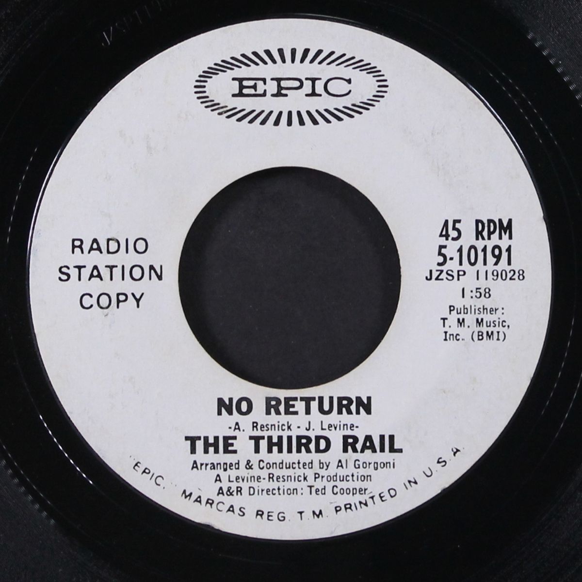 run, run, run / no return by THIRD RAIL