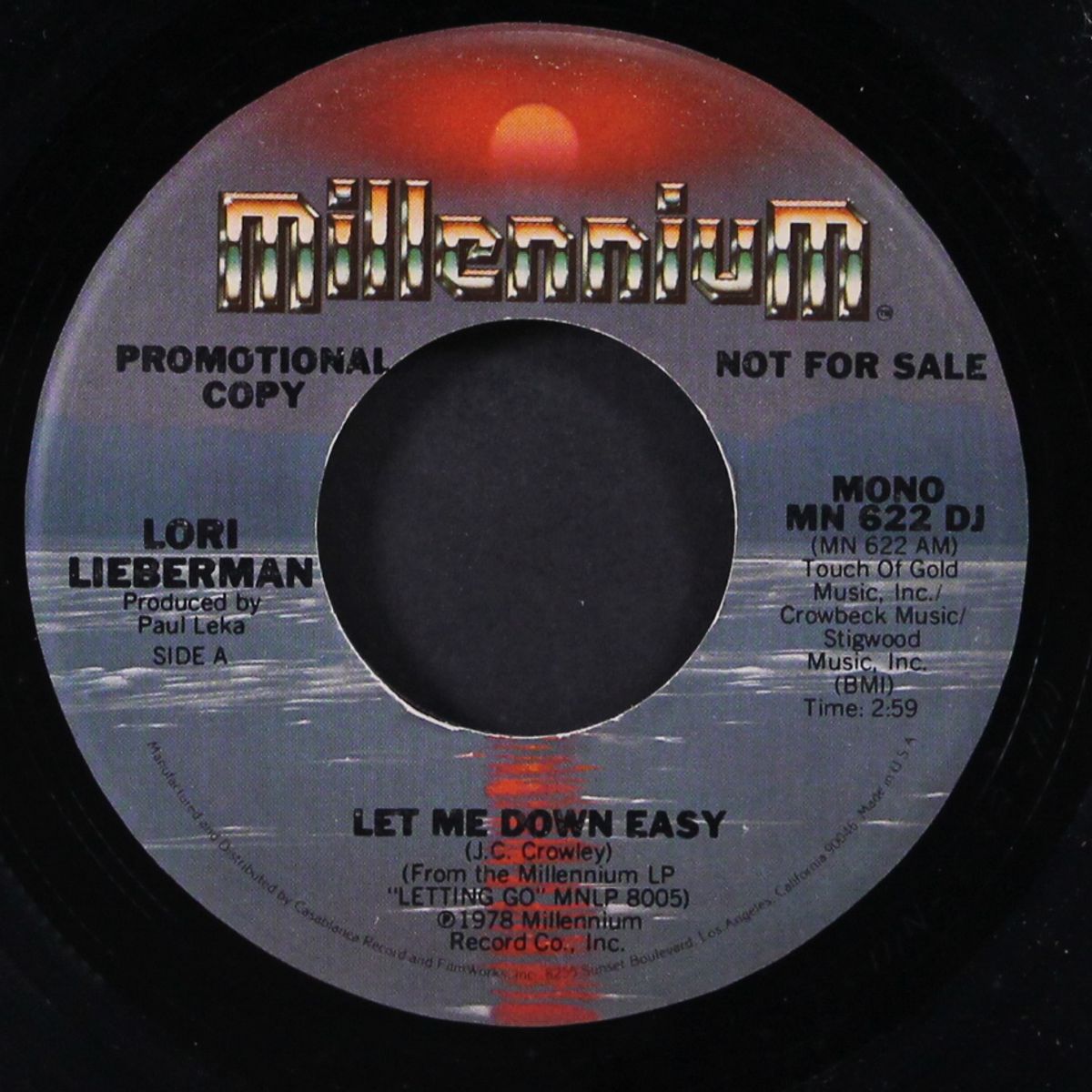let me down easy / mono by LORI LIEBERMAN