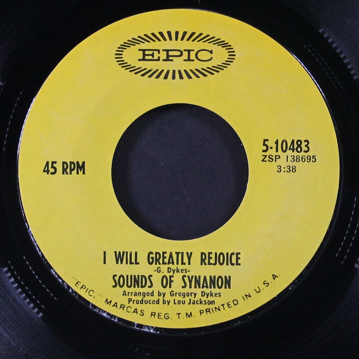 i will greatly rejoice / quiet sky by SOUNDS OF SYNANON