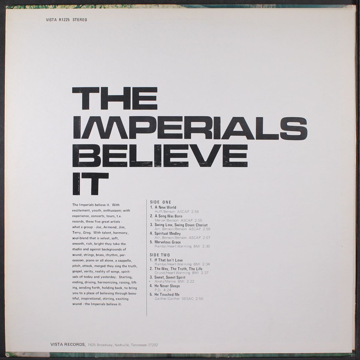 believe it by IMPERIALS