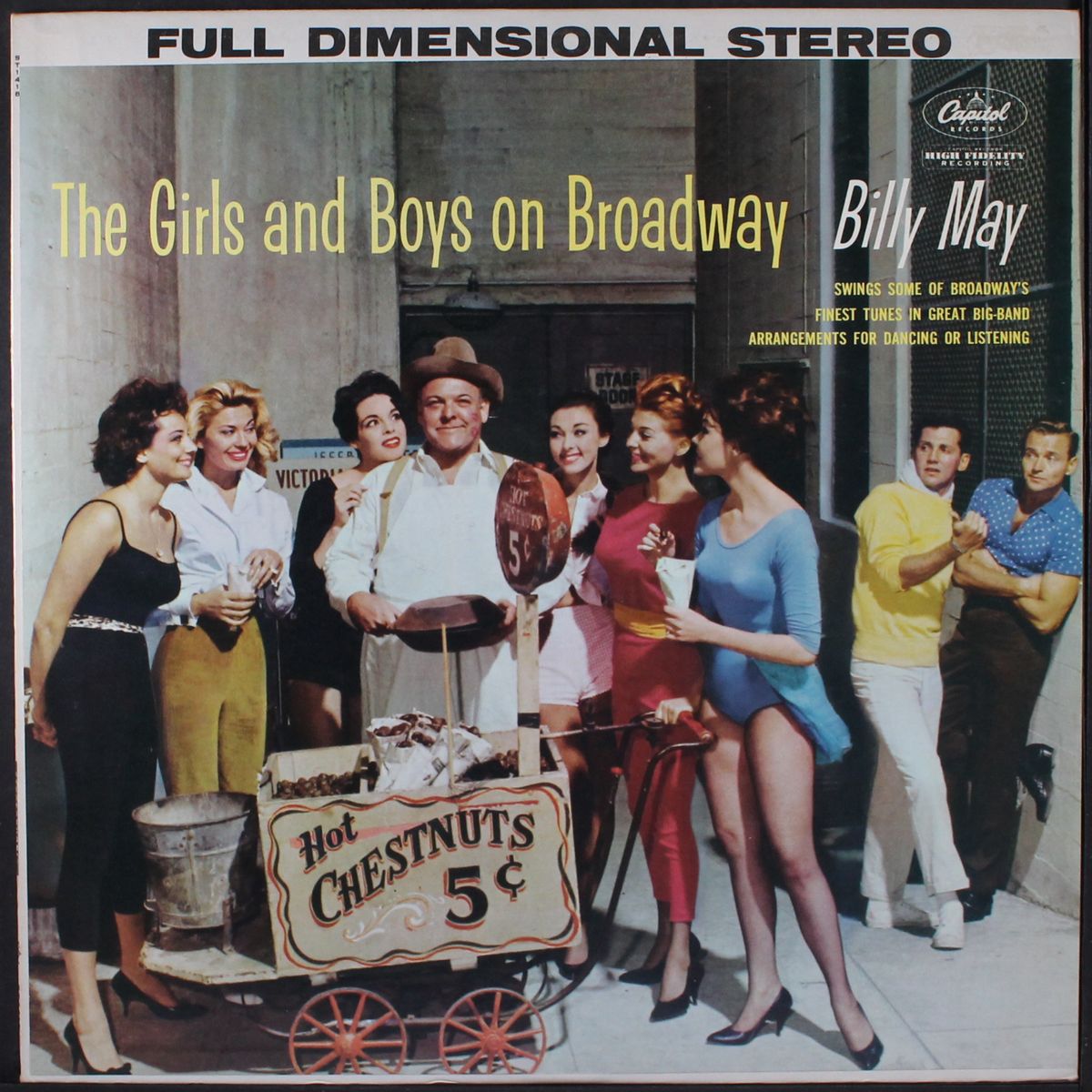 the girls and boys on broadway by BILLY MAY