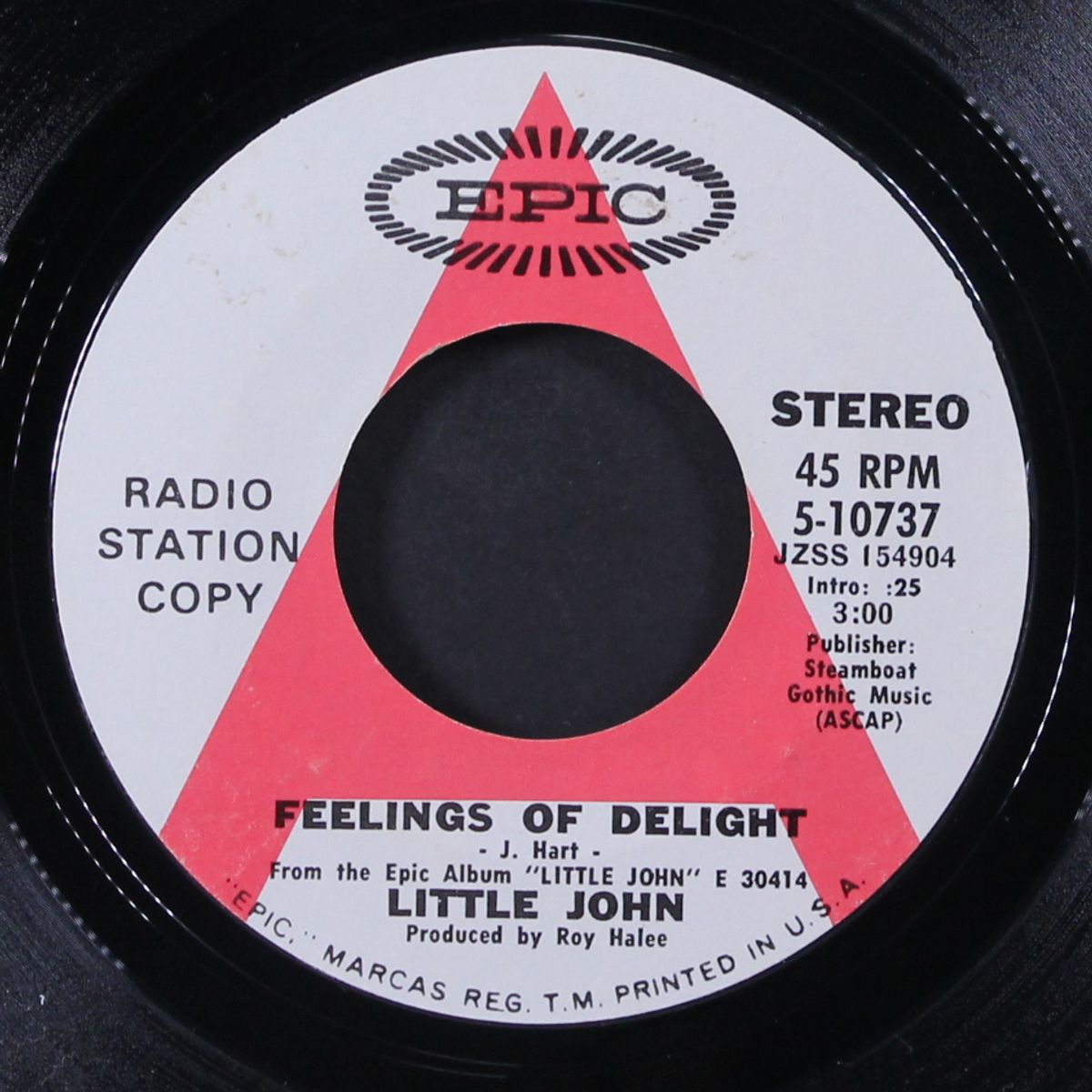 feelings of delight / turn your face to a smile by LITTLE JOHN