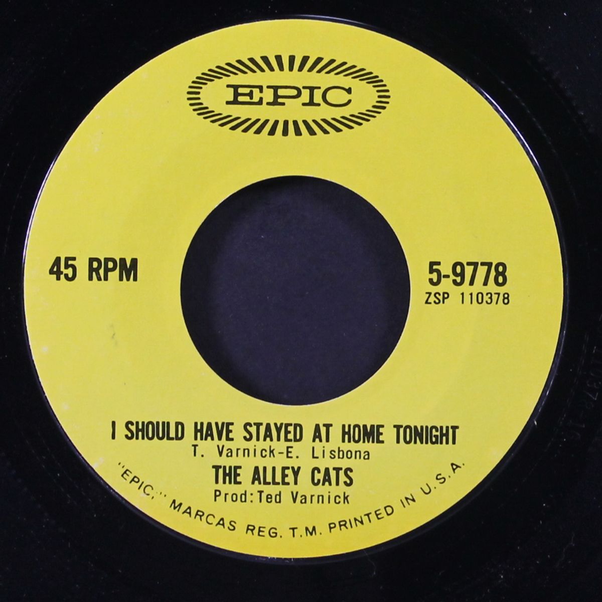lily of the west / i should have stayed at home tonight by ALLEY CATS