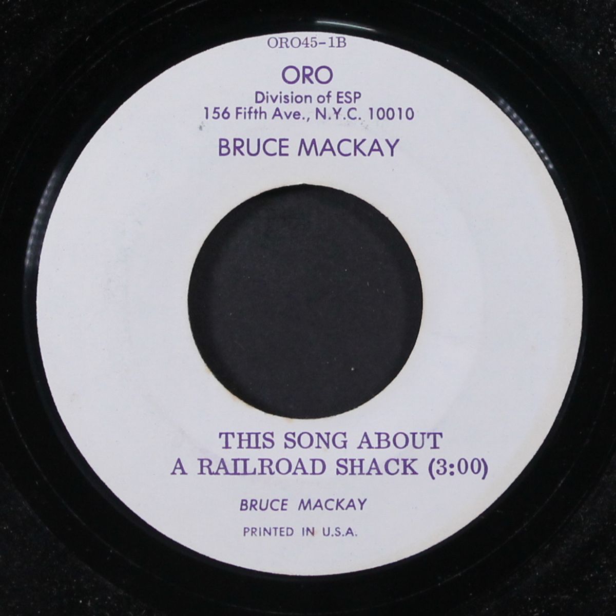 feet of clay / this song about a railroad shack by BRUCE MACKAY