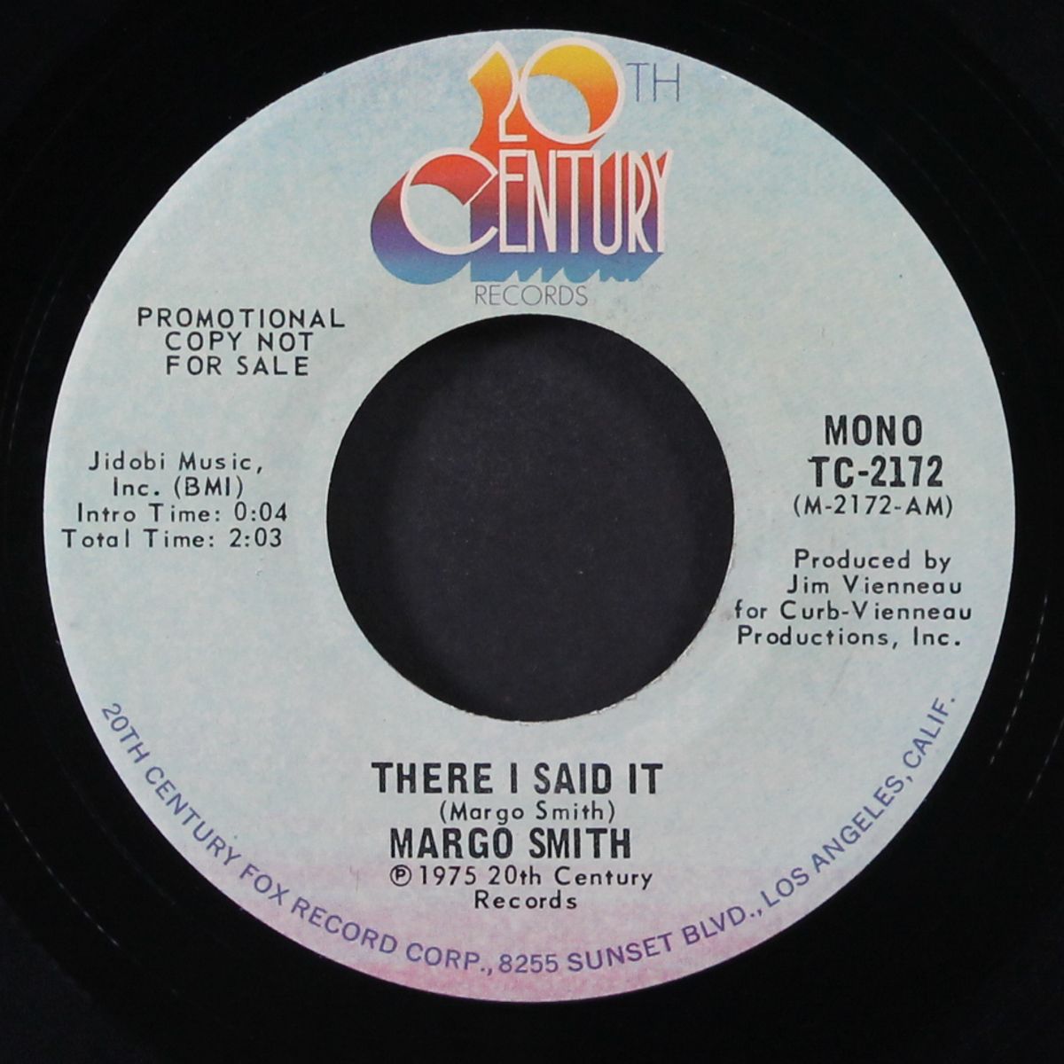 there i said it / mono by MARGO SMITH