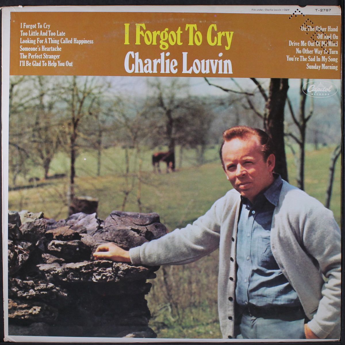 i forgot to cry by CHARLIE LOUVIN