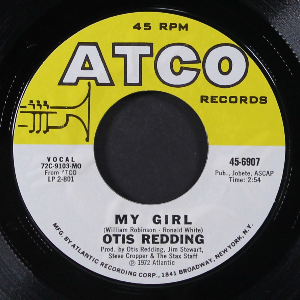 my girl / good to me by OTIS REDDING