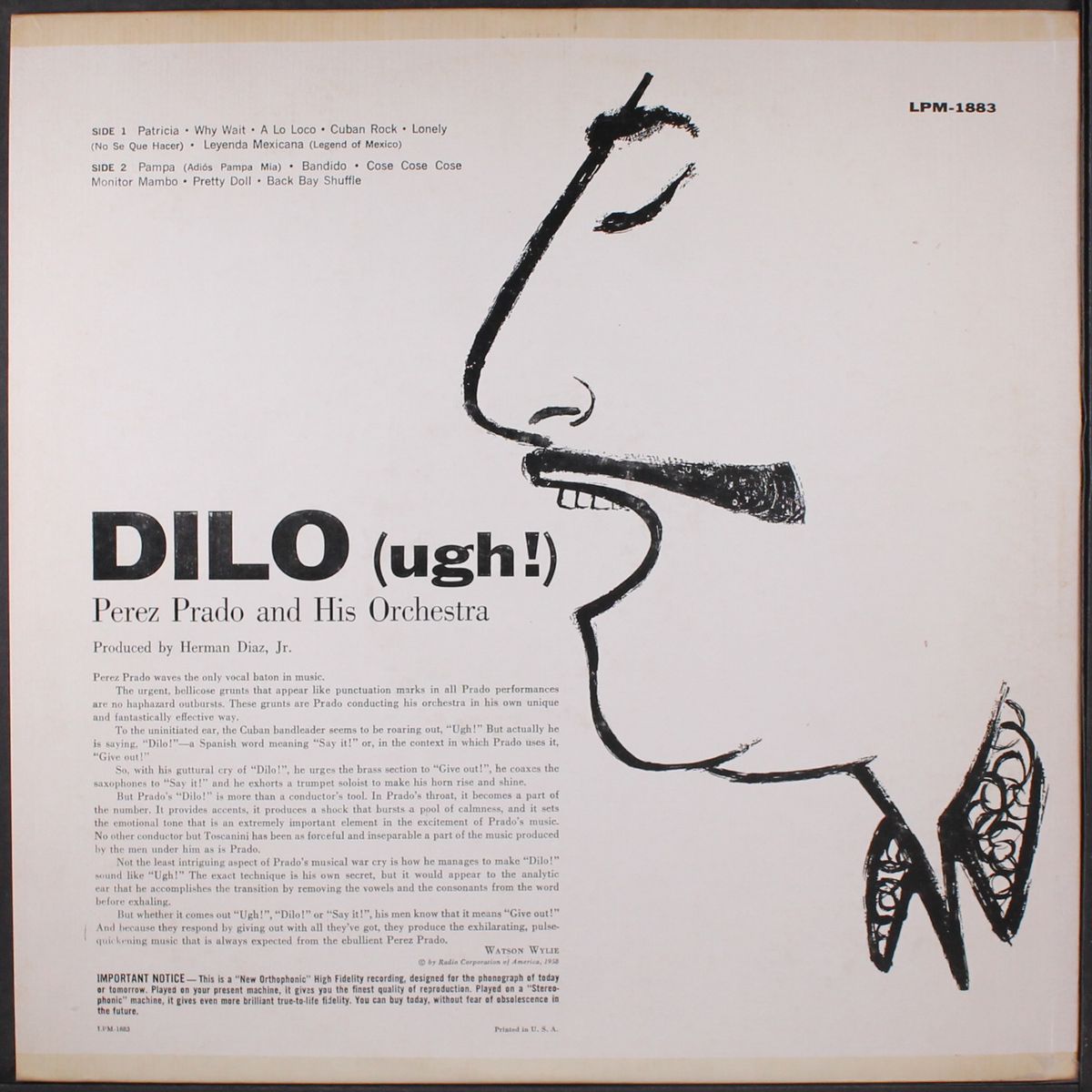 dilo (ugh!) by PEREZ PRADO