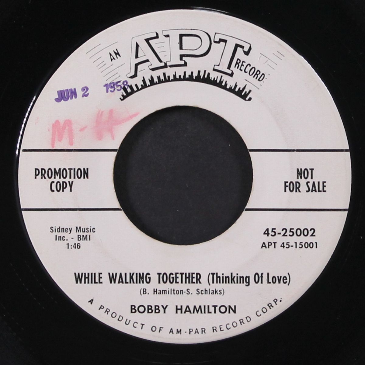 crazy eyes for you / while walking together by BOBBY HAMILTON