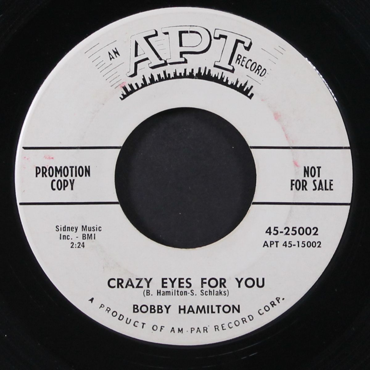 crazy eyes for you / while walking together by BOBBY HAMILTON