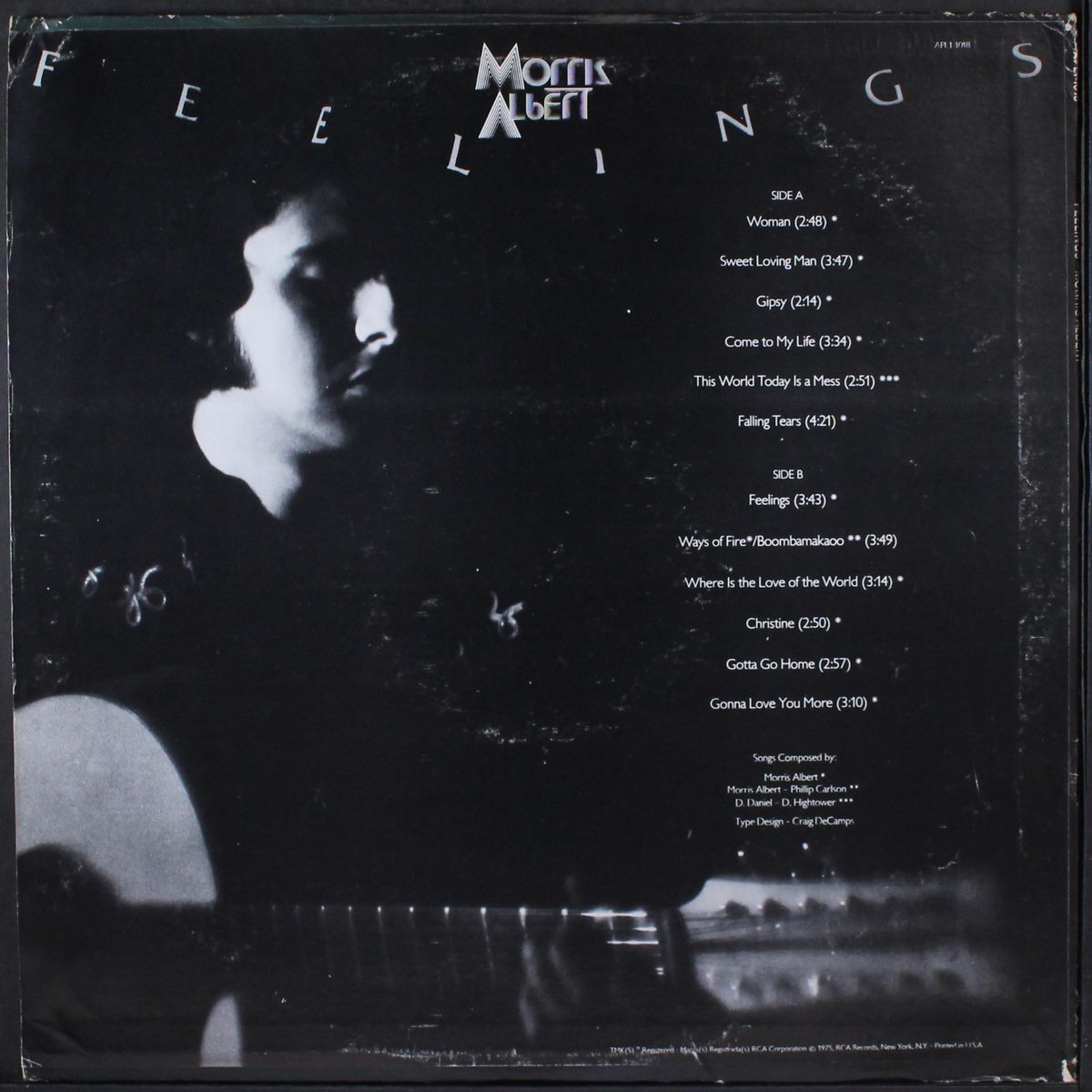 feelings by MORRIS ALBERT