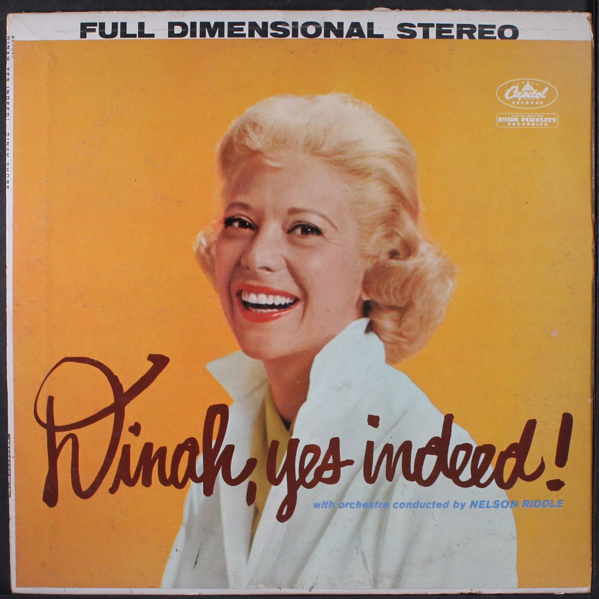 dinah, yes indeed! by DINAH SHORE