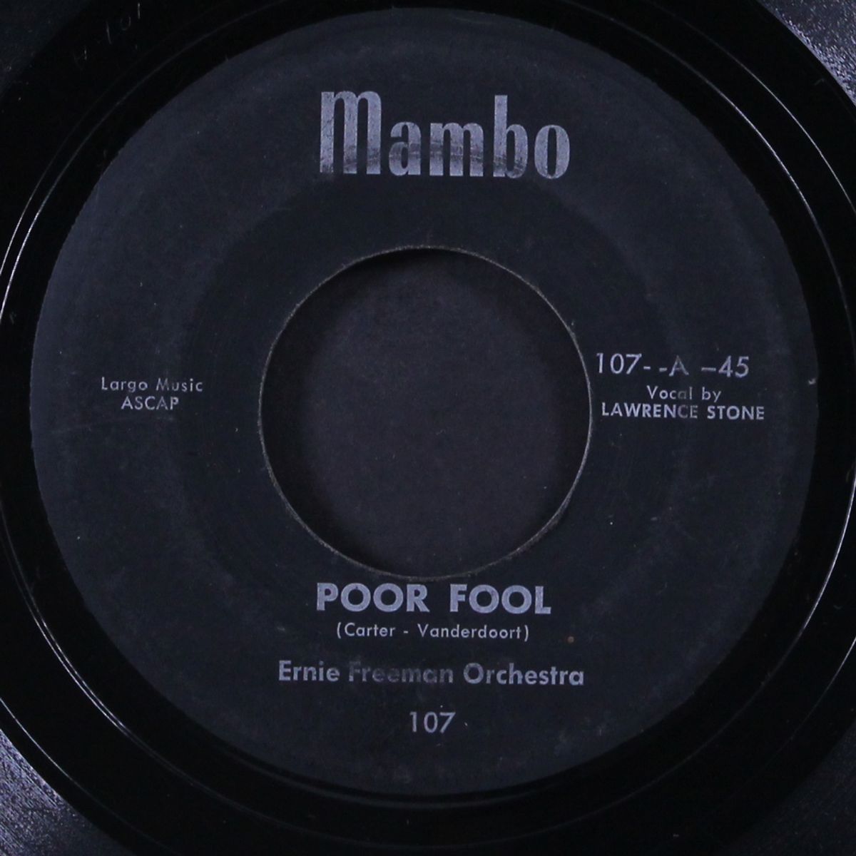 somehow i know this is love / poor fool by ERNIE FREEMAN