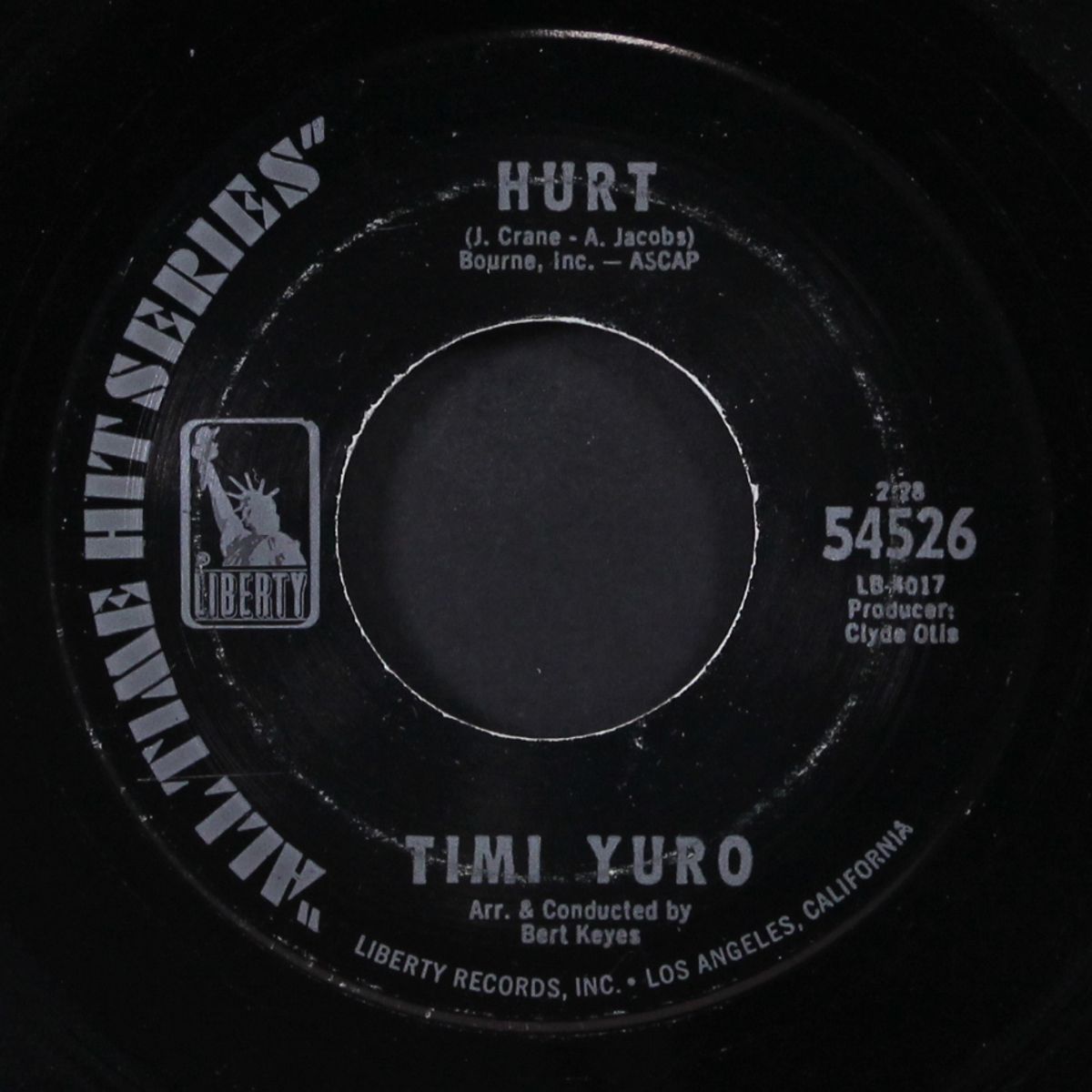 hurt / what's a matter baby by TIMI YURO