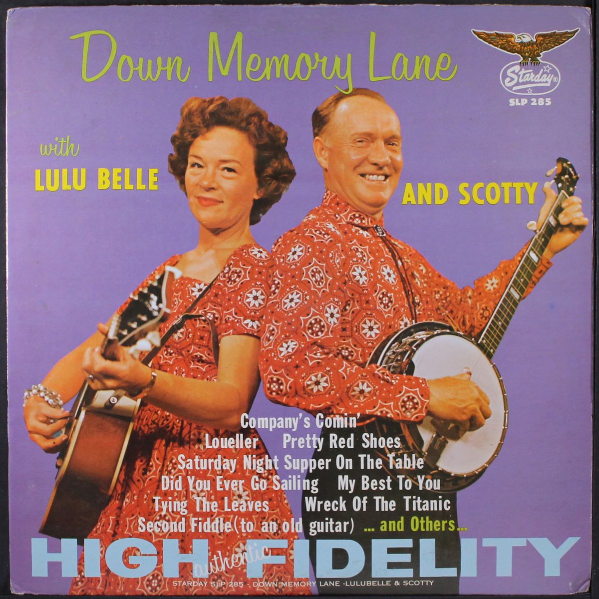 down memory lane by LULU BELLE & SCOTTY