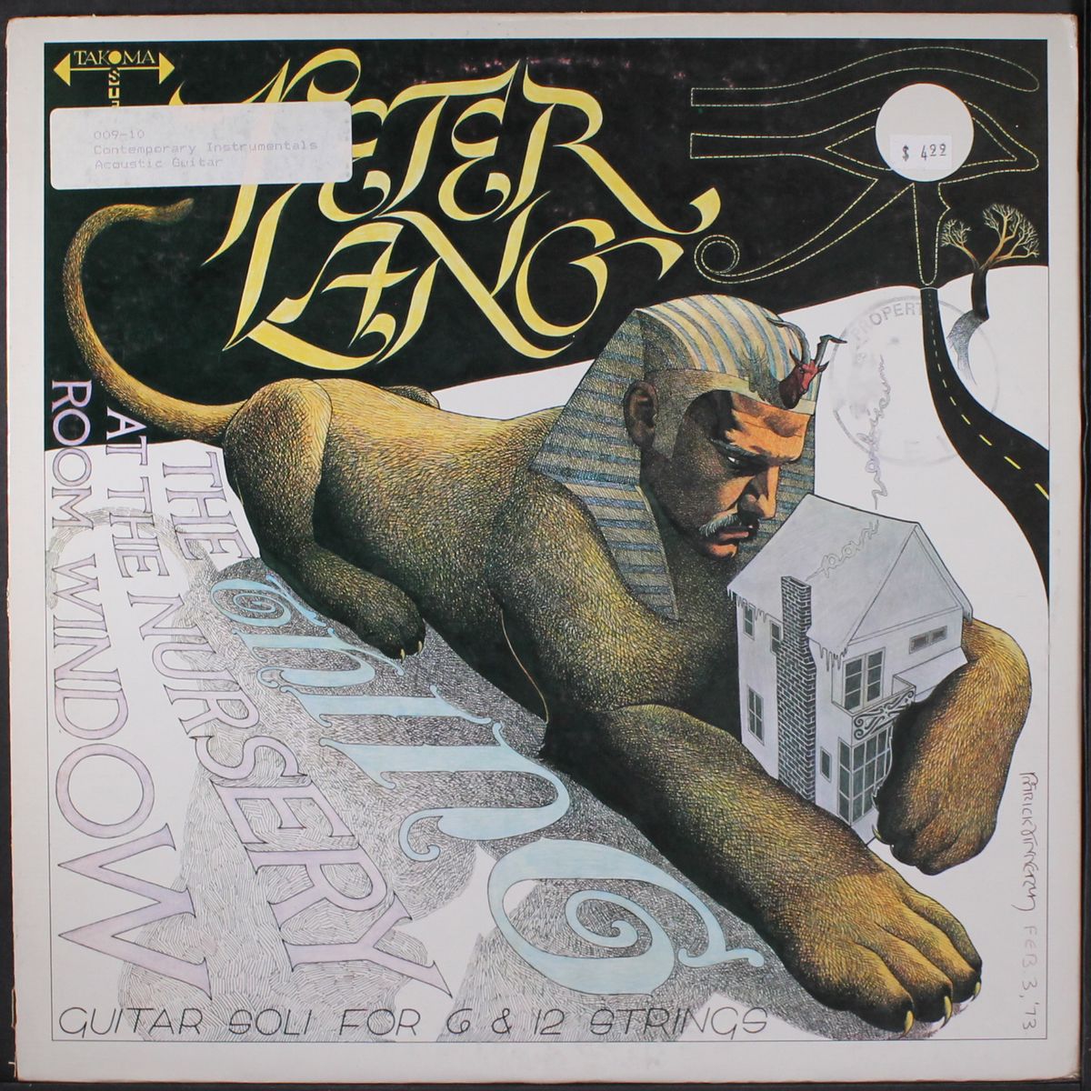 the thing at the nursery room window by PETER LANG
