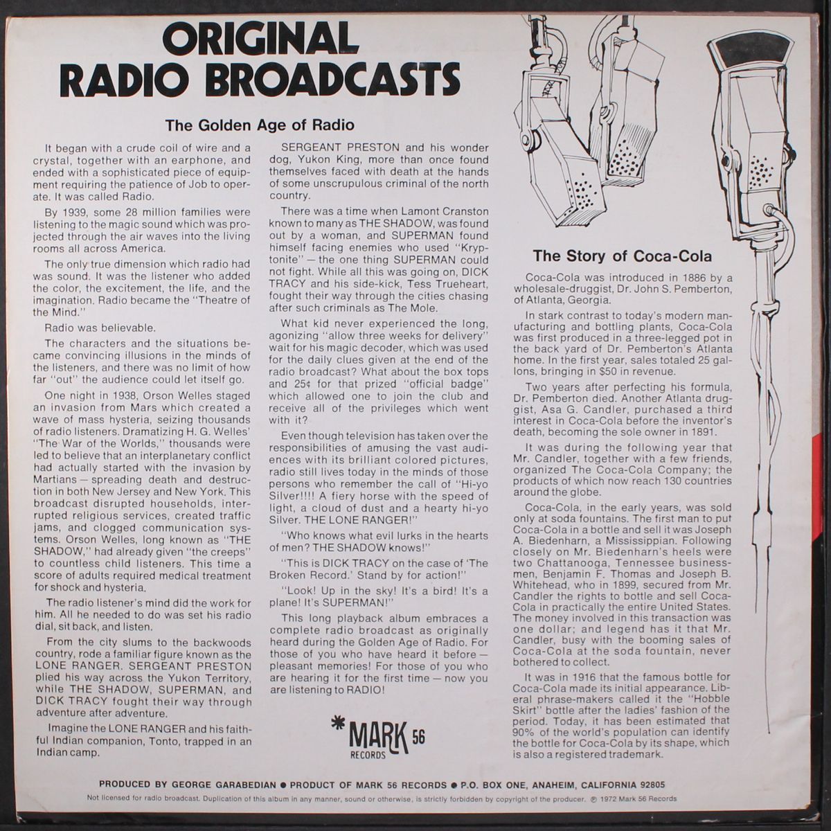 the shadow (adventures no. 1 & no. 2) by ORIGINAL RADIO BROADCAST