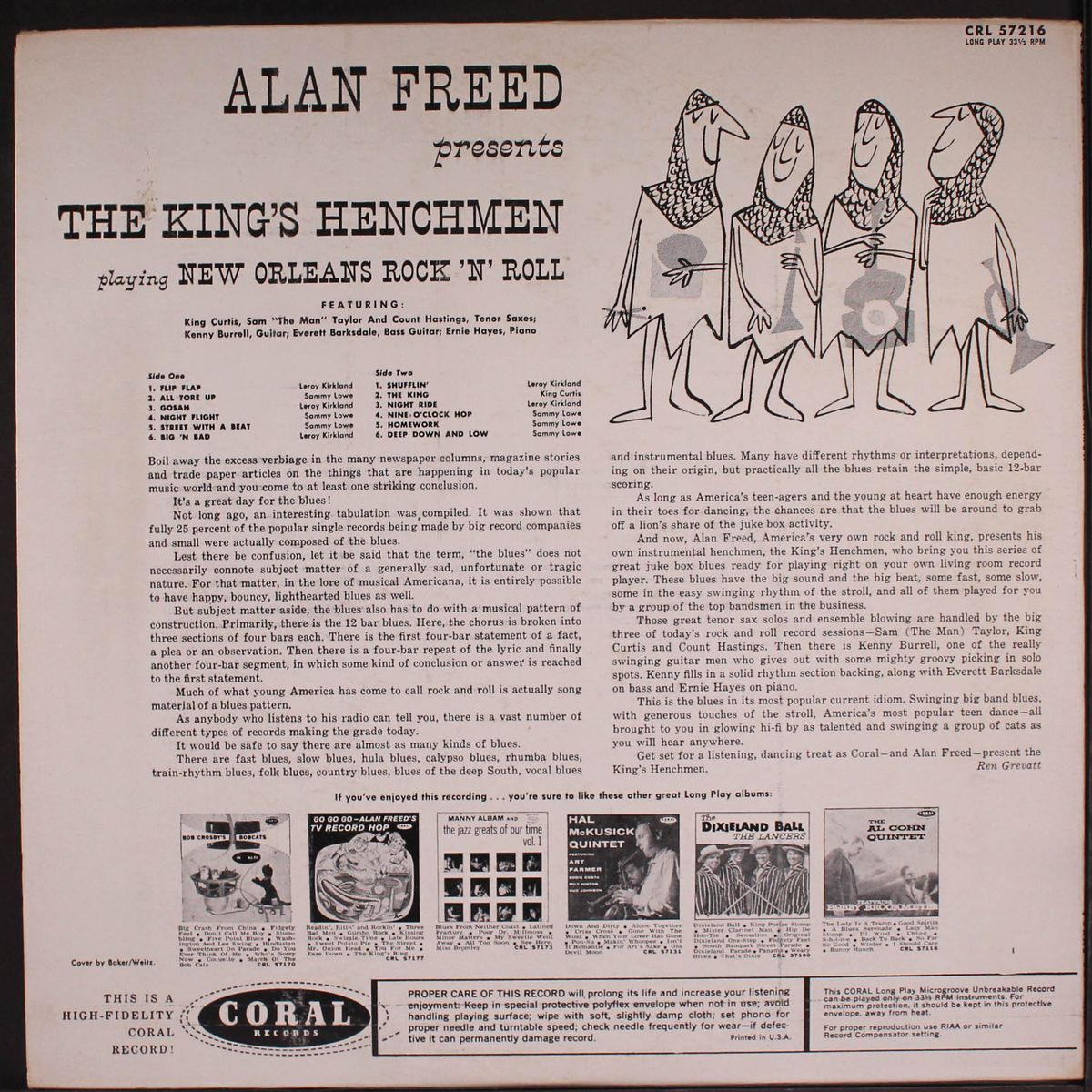 playing new orleans rock 'n roll by KING'S HENCHMEN