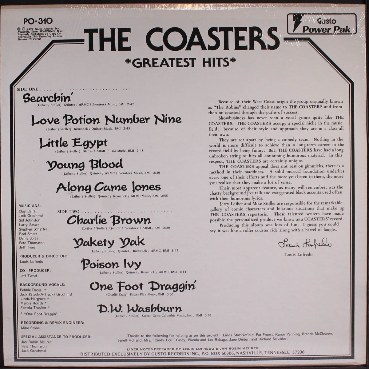 greatest hits by COASTERS