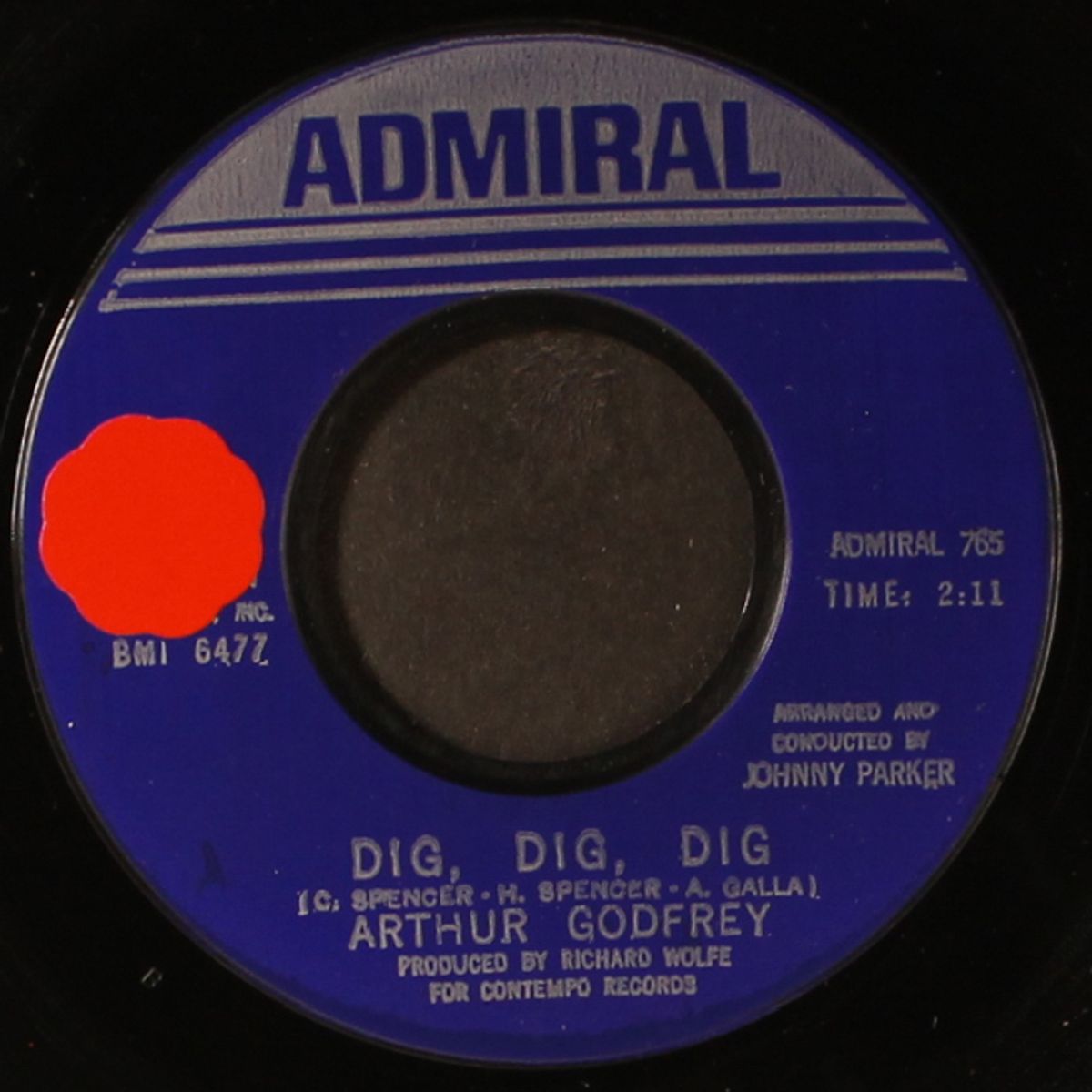 dig, dig, dig by ARTHUR GODFREY