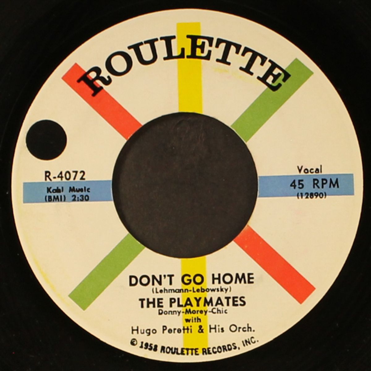 don't go home / can't you get it through your head by PLAYMATES