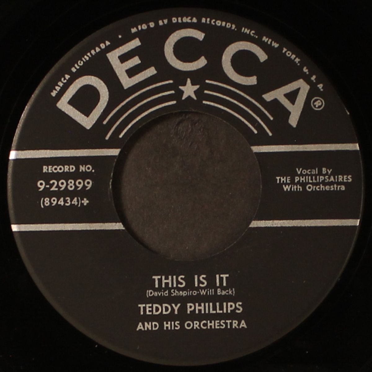 this is it / monitor by TEDDY PHILLIPS