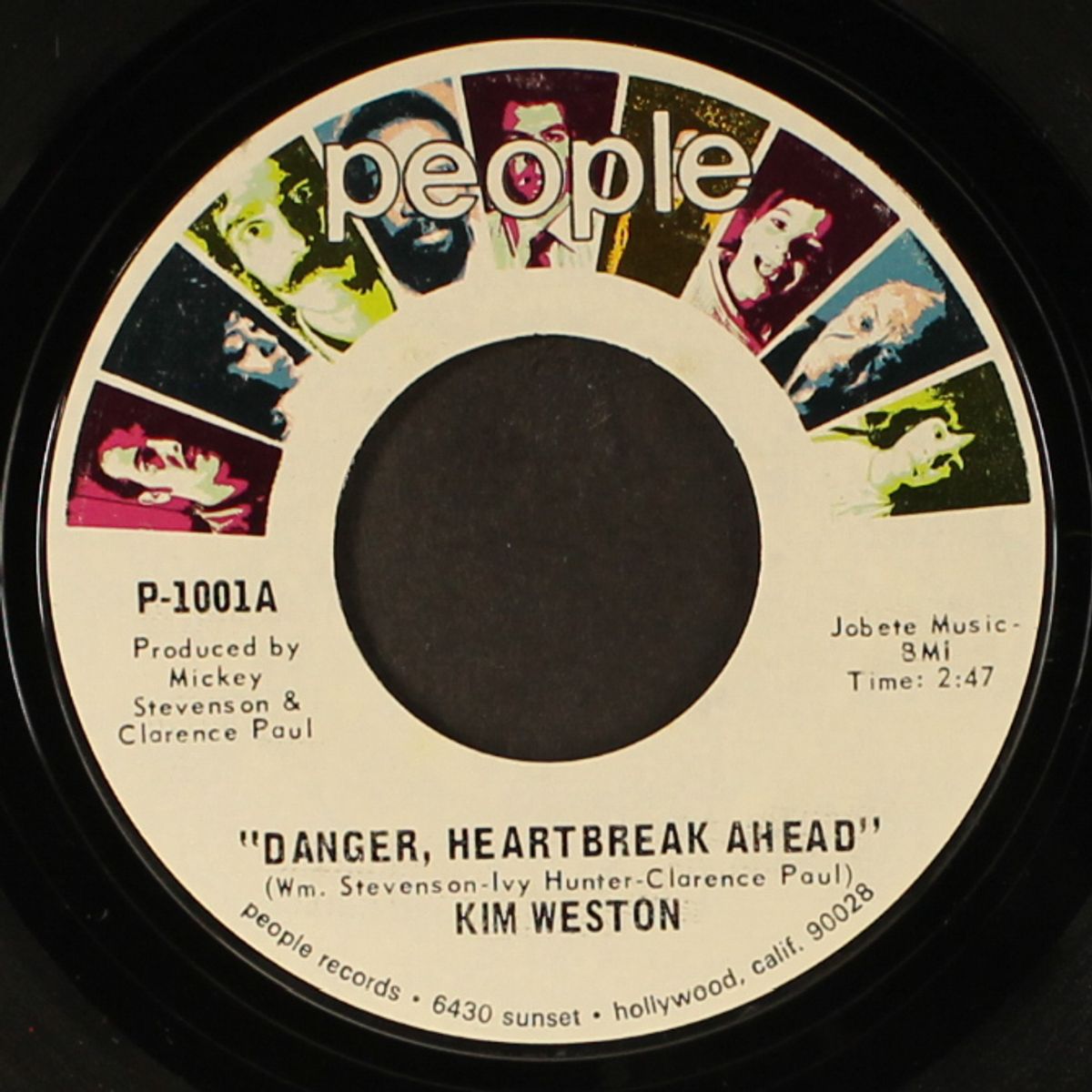 danger, heartbreak ahead / i'll be thinkin' by KIM WESTON