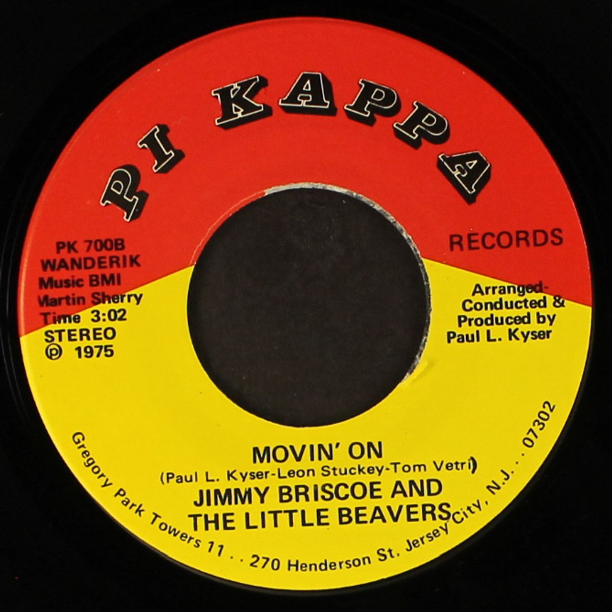 i'll care for you / movin' on by JIMMY BRISCOE & LITTLE BEAVERS