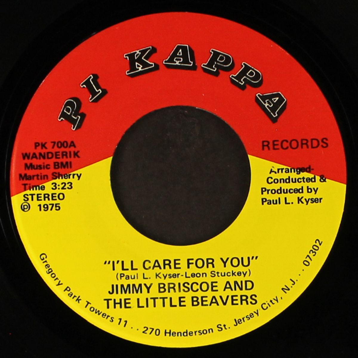 i'll care for you / movin' on by JIMMY BRISCOE & LITTLE BEAVERS