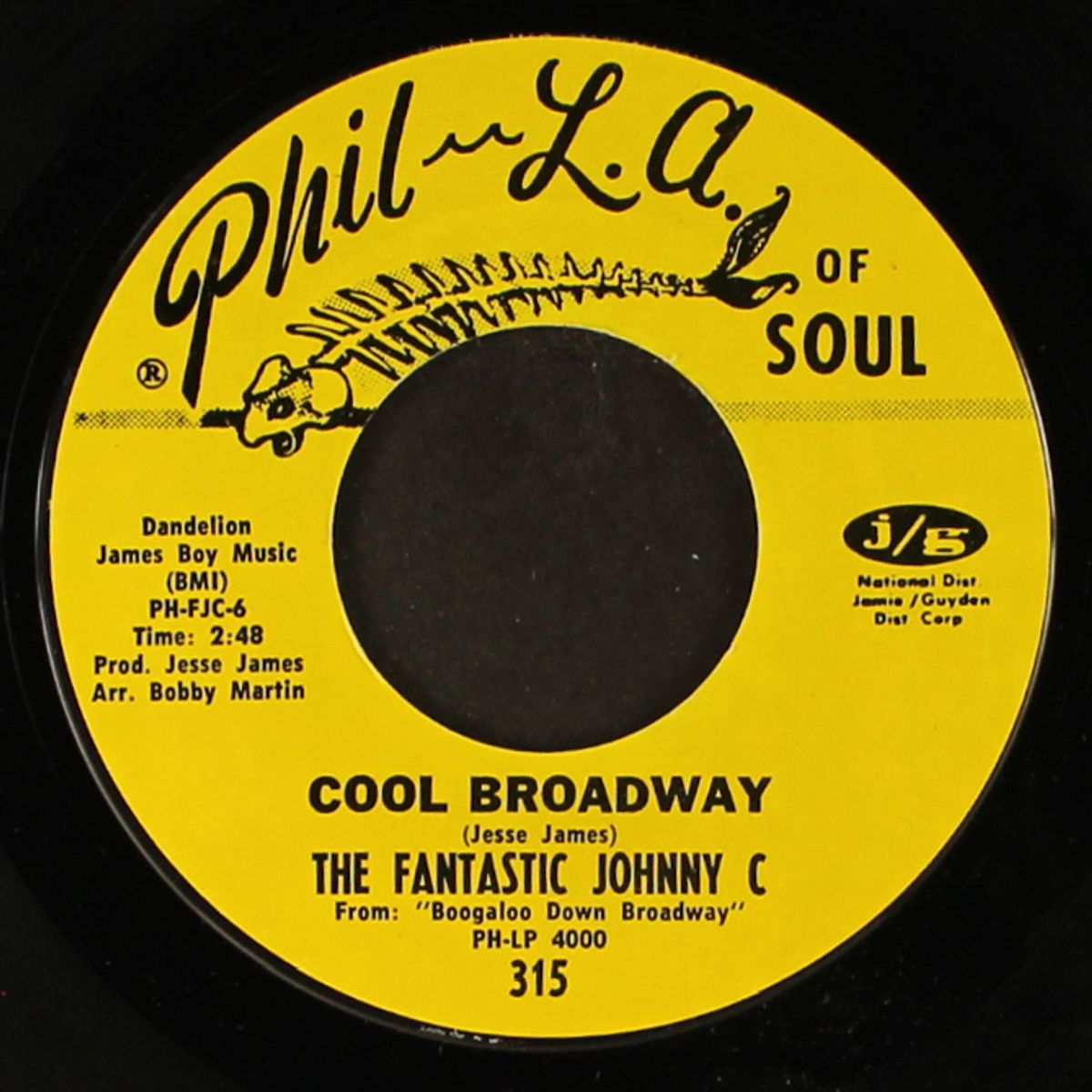 hitch it to the horse / cool broadway by FANTASTIC JOHNNY C