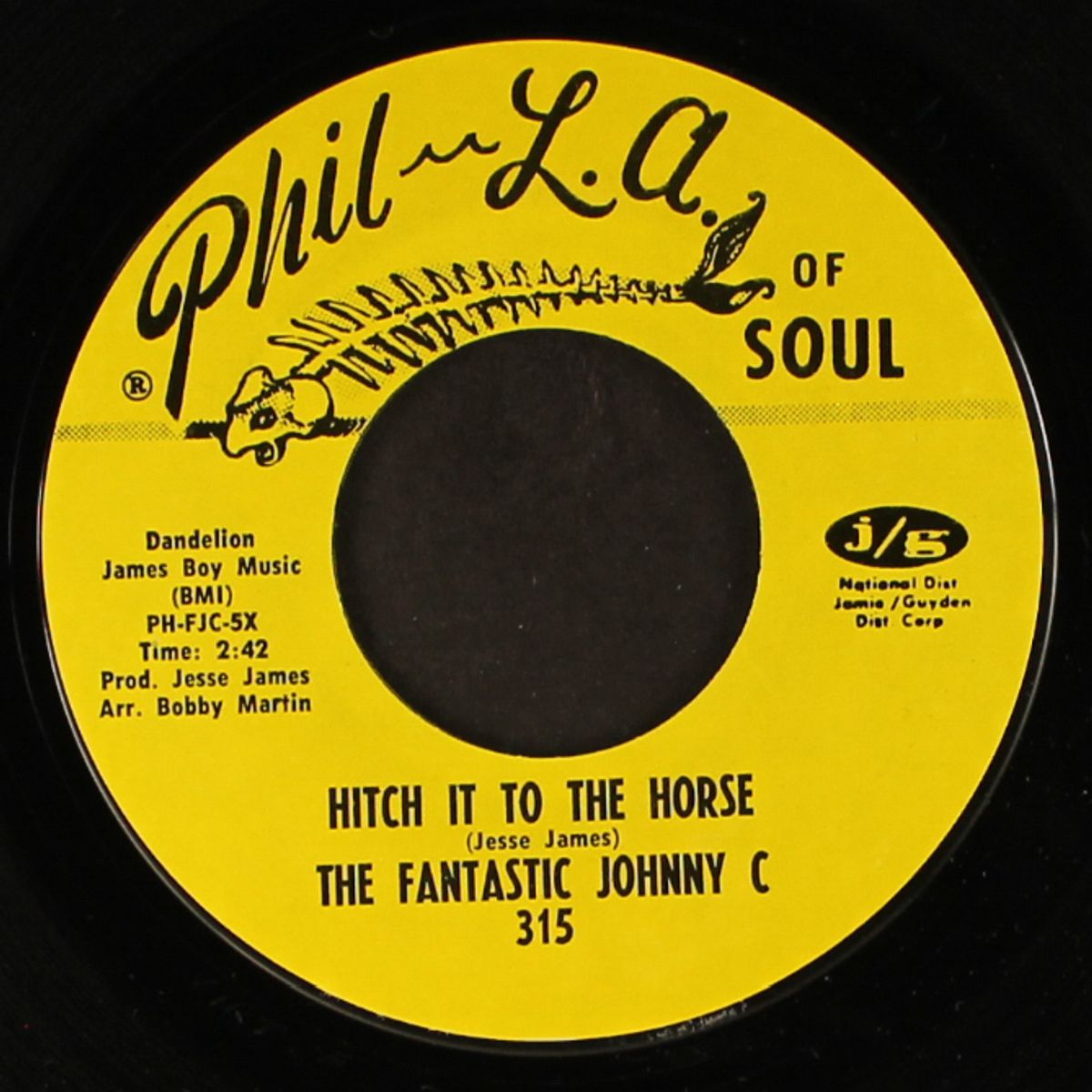 hitch it to the horse / cool broadway by FANTASTIC JOHNNY C