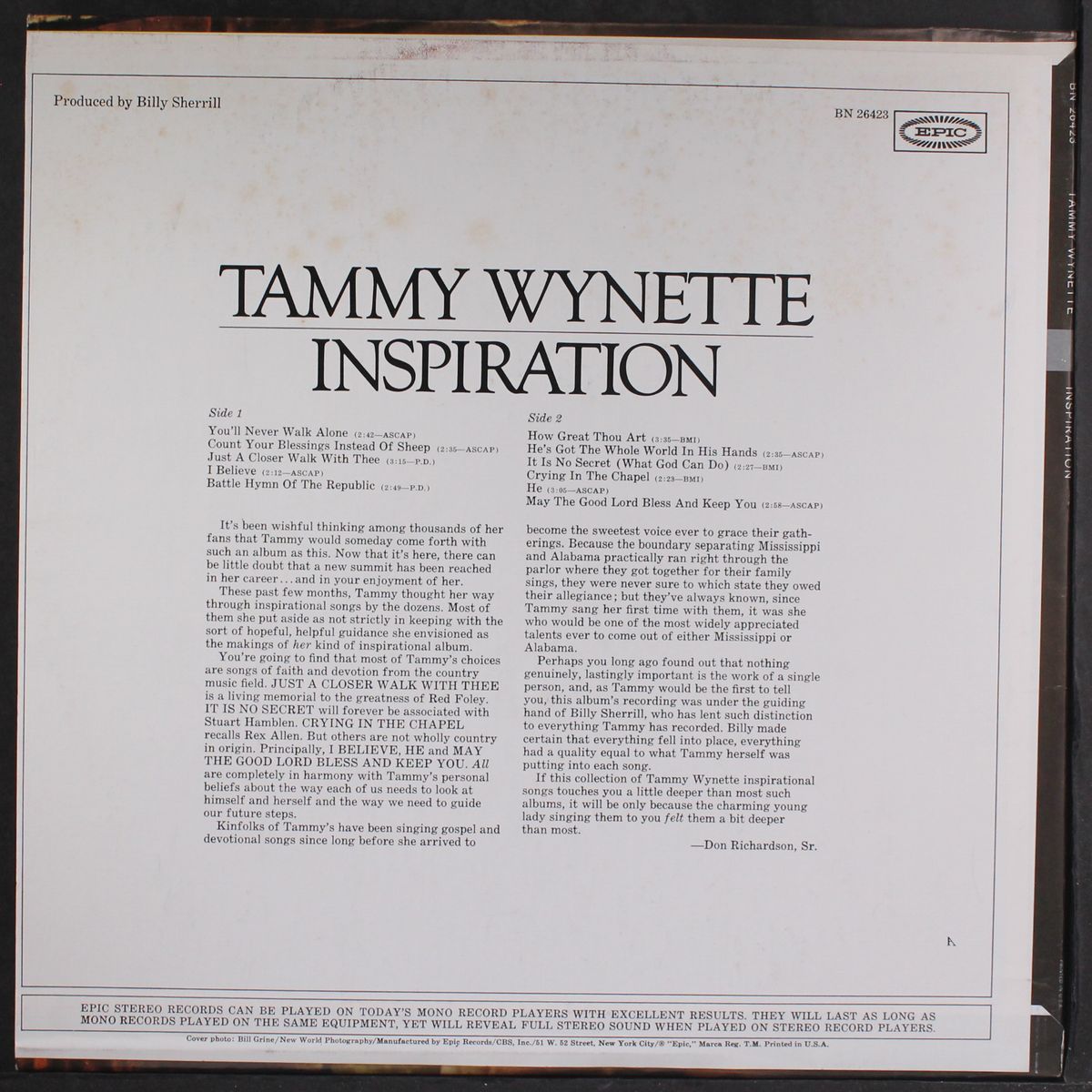 inspiration by TAMMY WYNETTE