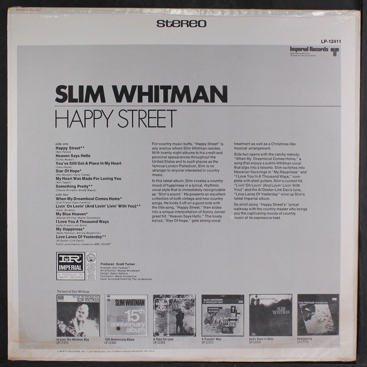 happy street by SLIM WHITMAN